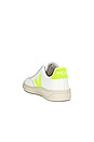 view 3 of 6 V-12 Sneaker in Extra White & Jaune-Fluo