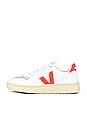 view 5 of 6 V-10 Bastille Sneaker in White & Orange & Butter