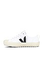 view 5 of 6 Nova Sneaker in White & Black