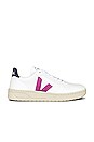 view 1 of 6 SNEAKERS V-10 in White & Ultraviolet & Purple