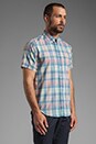 view 2 of 5 Classic Short Sleeved Shirt in Pastel Check