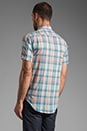 view 3 of 5 Classic Short Sleeved Shirt in Pastel Check