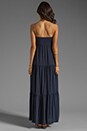 view 4 of 5 Sheer Jersey Masha Maxi Dress in New Navy