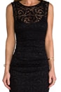view 5 of 6 Robe Izzy en dentelle stretch in Black
