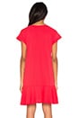 view 3 of 5 Salome Cotton Slub Dress in Cherry