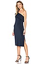 view 1 of 3 Esperanza One Shoulder Dress in Ink
