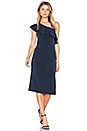 view 2 of 3 Esperanza One Shoulder Dress in Ink