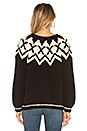 view 3 of 4 Robyn Sweater in Black & Ivory