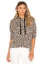 view 1 of 4 SWEAT À CAPUCHE KASSIDY in Leopard