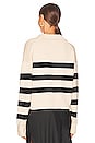 view 3 of 4 Lucie Sweater in Black & Cream