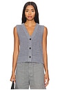 view 1 of 4 Luo Sweater Vest in Heather Grey