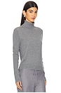 view 2 of 4 Korie Turtleneck in Medium Heather Grey