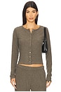 view 1 of 4 Raya Cardigan in Caper
