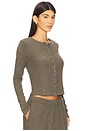 view 2 of 4 Raya Cardigan in Caper