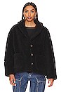 view 2 of 5 Aliss Faux Shearling Jacket in Black
