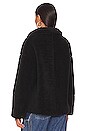 view 4 of 5 Aliss Faux Shearling Jacket in Black