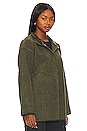 view 3 of 5 Albany Reversible Sherpa Coat in Army
