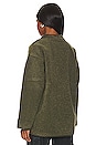 view 4 of 5 Albany Reversible Sherpa Coat in Army
