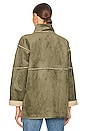 view 5 of 6 CHAQUETA SHERPA ALBANY in Fern