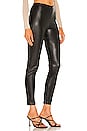 view 2 of 4 Berdine Faux Leather Legging in Black