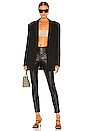 view 4 of 4 Berdine Faux Leather Legging in Black