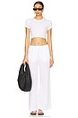 view 5 of 6 Stephanie Pant in White