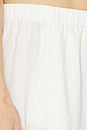 view 6 of 6 Lola Woven Linen Pant in Chalk