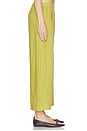 view 3 of 6 Lola Woven Linen Pant in Citron