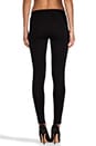 view 3 of 6 Leticia Ponti w/ Faux Leather Legging in Black/Black in Black & Black