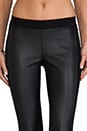 view 4 of 6 Leticia Ponti w/ Faux Leather Legging in Black/Black in Black & Black