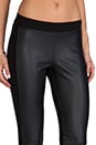view 5 of 6 Leticia Ponti w/ Faux Leather Legging in Black/Black in Black & Black