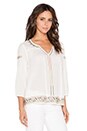 view 2 of 3 TOP BORDADO DALENE in Off White