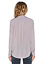 view 3 of 4 Davincia Rayon Challis Collared Long Sleeve Top in Kunzite