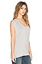 view 2 of 3 Anaya Modal Knit Scoop Neck Tank in Heather Grey