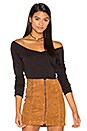 view 1 of 4 Devon Off Shoulder Top in Black