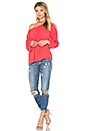 view 4 of 4 Marcelle Cold Shoulder Top in Mars