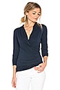 view 1 of 4 Meri Wrap Top in Midnight