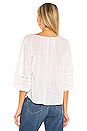view 3 of 4 Imani Blouse in White