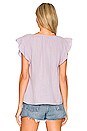 view 3 of 4 Breanna Top in Lilac