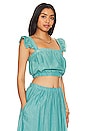 view 2 of 4 Gracen Top in Turquoise