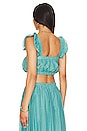 view 3 of 4 Gracen Top in Turquoise