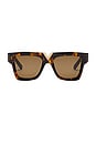 view 1 of 3 선글라스 in Brown Tortoise