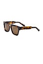 view 2 of 3 선글라스 in Brown Tortoise
