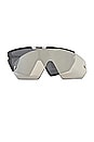 view 7 of 7 Shield Sunglasses in White