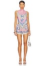view 4 of 4 Beachwear Top in Pastel Pink & Light Grey