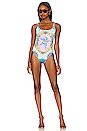 view 1 of 3 Tresor De La Mer One Piece in Giallo & Multicolor