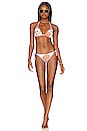 view 4 of 4 Tresor De La Mer Bikini Bottom in Giallo & Multicolor