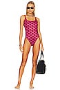 view 1 of 4 MAILLOT DE BAIN 1 PIÈCE in Parade Red & Fuxia