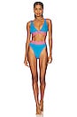 view 4 of 4 La Vacanza Bikini Bottom in Blue