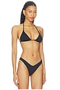 view 2 of 4 TOP BIKINI FARFALLA in Black
